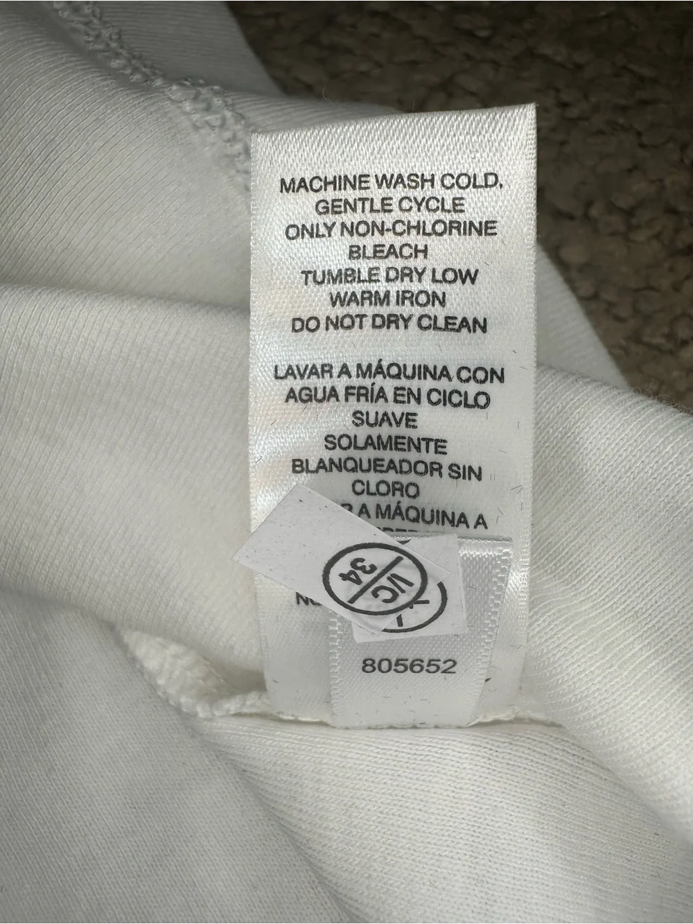 Chico’s Boat Neck Short Sleeve Top SZ 4 Button Sleeves Pullover White